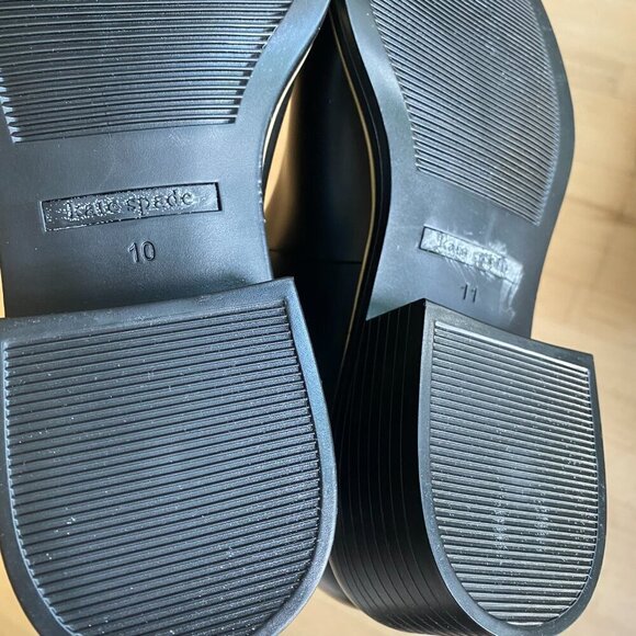 Kate Spade Women black "Solstice" ankle rainboots *Missized sz 10/11 - Picture 5 of 6